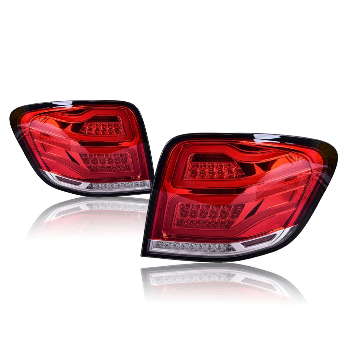 TYPY Car Tail Lights For Benz M-Class W164 2005-2008 LED Car Tail Lamps Daytime Running Lights Dynamic Car Accessories