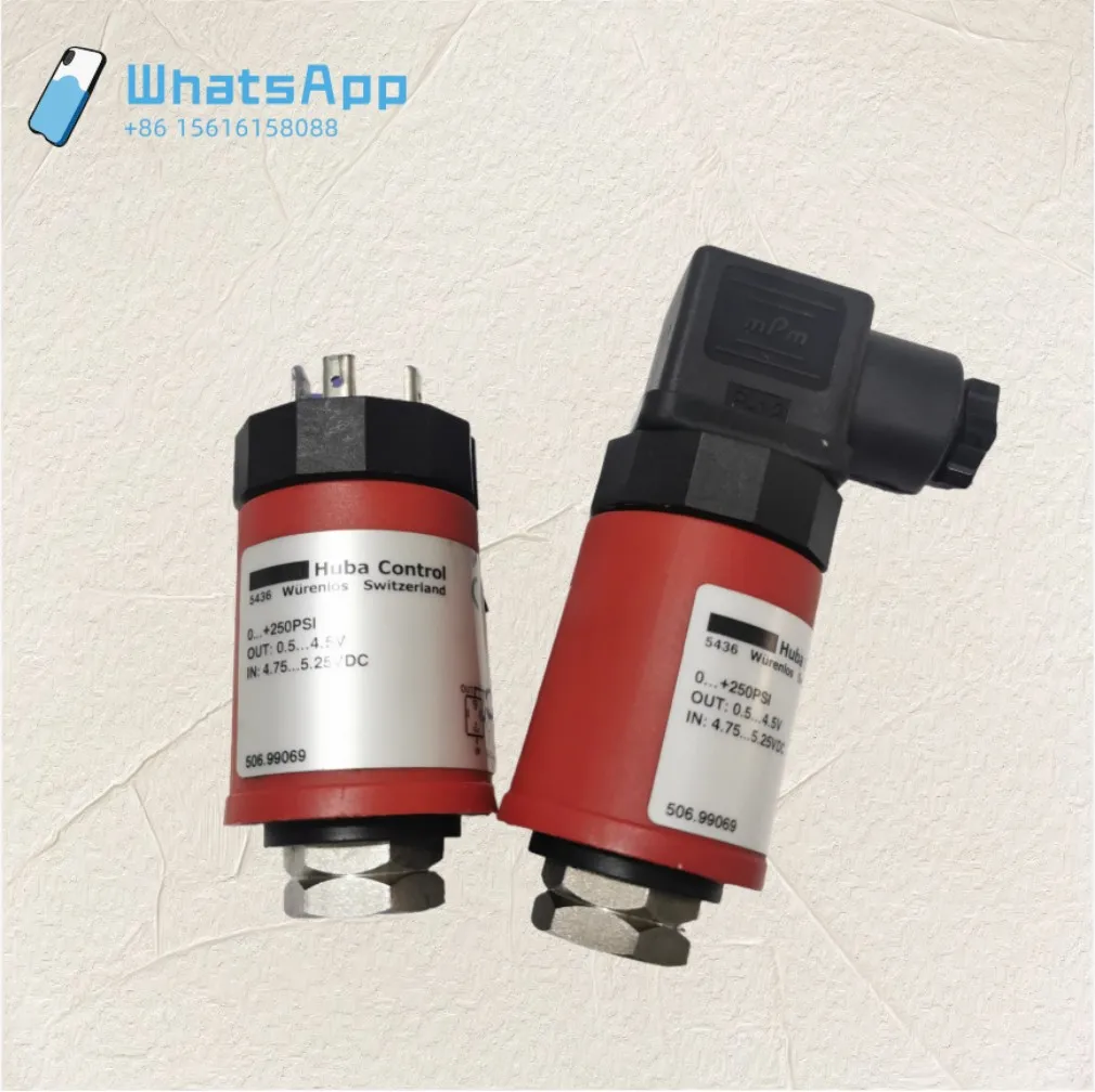 

New Huba Control 506.99069 FOR 0-250psi Trane Original Pressure Sensor