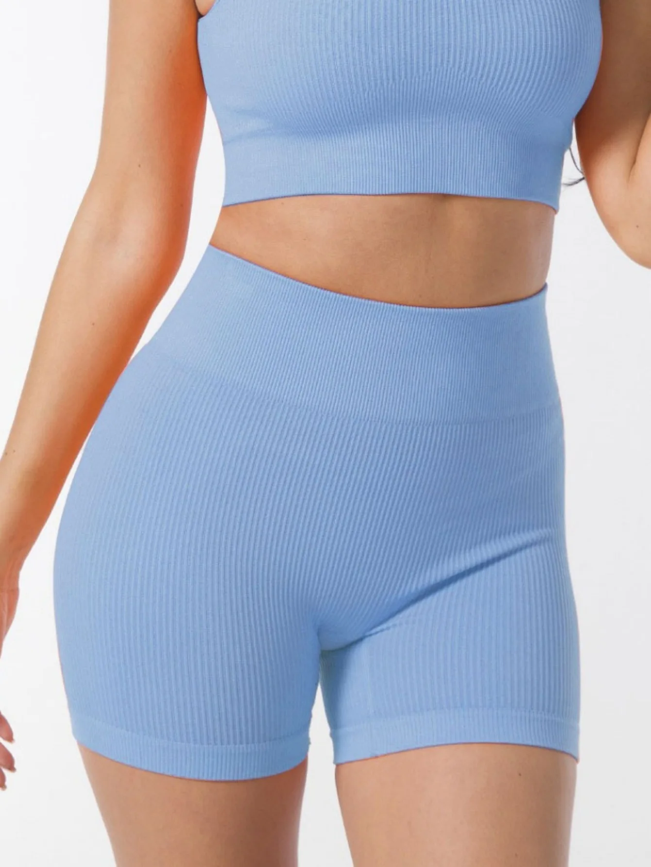 Damen-Biker-Shorts mit hoher Taille und Po-Lift – atmungsaktive, feuchtigkeitsableitende Kompressionsshorts für Laufen, Fitnessstudio und Yoga