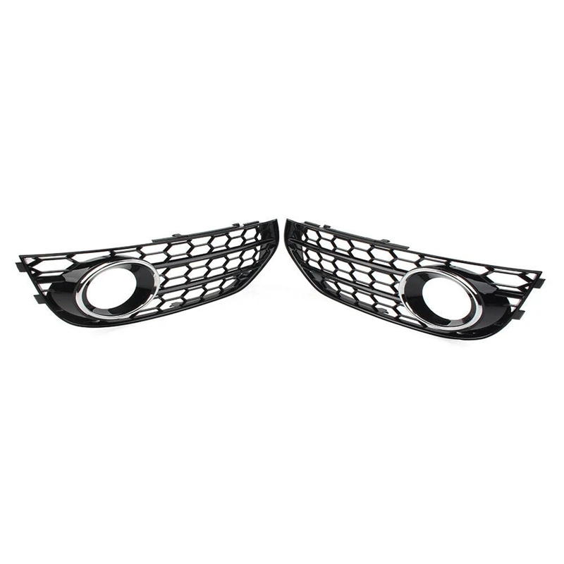 Car Fog Light Open Vent Grill Intake Cover Grille 8K0807681J For  A4 B8 Allroad 2010-2015