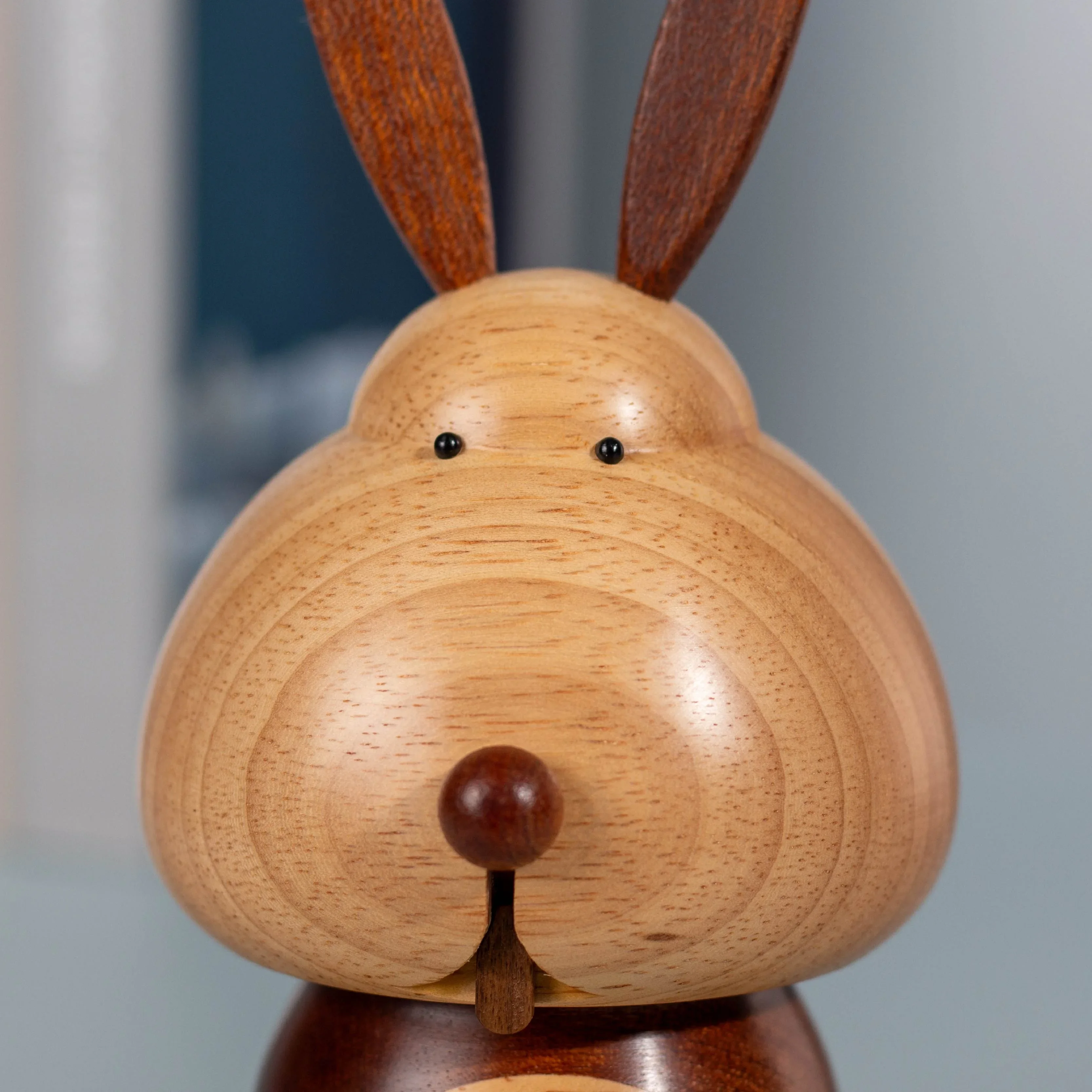 Kotak Musik Kelinci Zodiak Cina dari Kayu Kreatif Kerajinan Buatan dengan Logo Kustom untuk Hadiah Ulang Tahun Dekorasi Dalam Ruangan