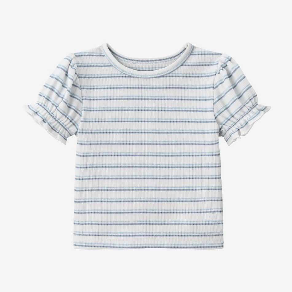 חולצת פסים שרוול קצר