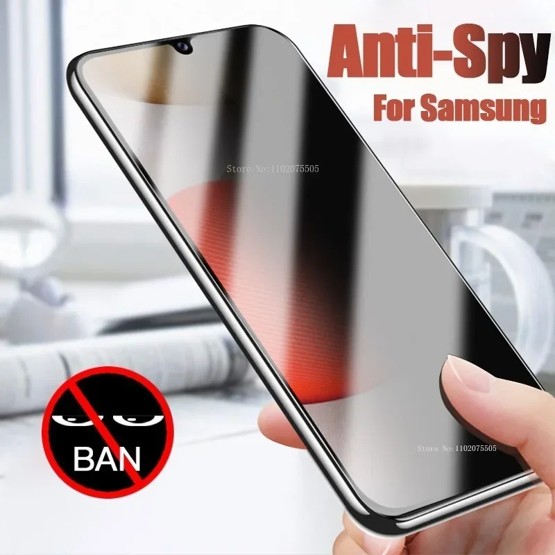 Vidrio Templado antiespía para Samsung Galaxy S20 Fe Note 20 10 Lite A71 A51 A41 A31 A21 A21S A11 A01, película protectora de pantalla de privacidad