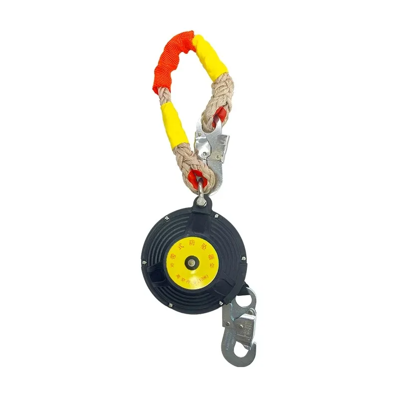 10m/15m Heavy Duty Fall Arrester Elevator Crane Safety Device Self-Locking Airborne Fall Protection Cargo Arrestor