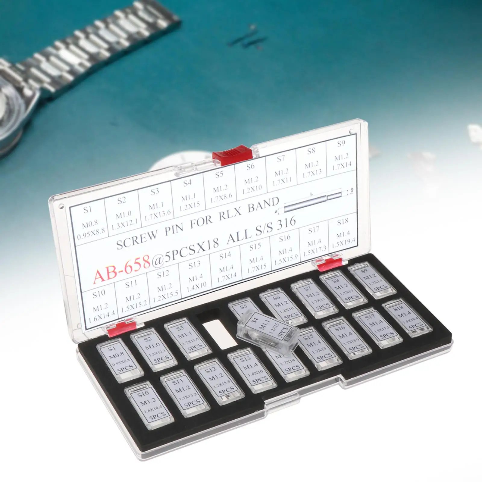 

Штифты для ремешка для часов, практичные портативные профессиональные винты для часов