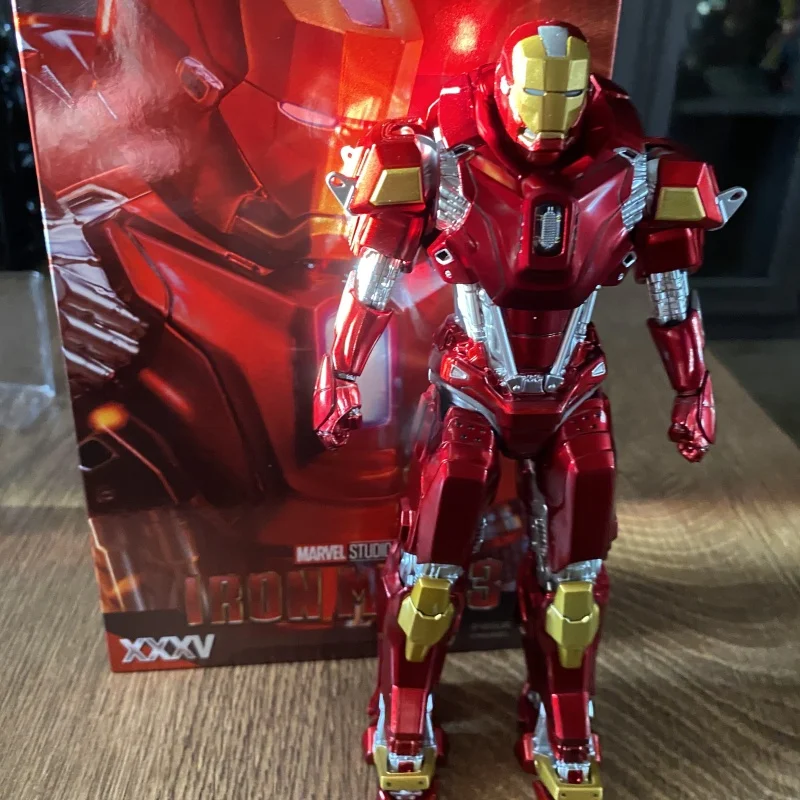 Original Iron Man MK47 Ultimate Armor MK35 สีแดงSnapper MK30 Iron Patriot MK17 MK21 Marvel Legends Action Figureเก็บของเล่น