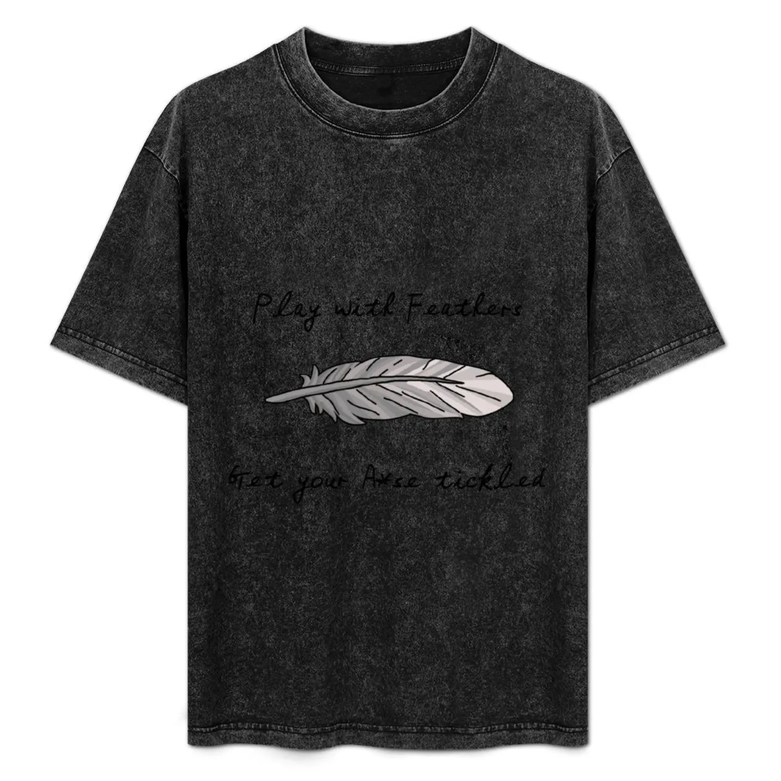 

Feathers Max And Paddy T-Shirt Plus Size Summer Short Sleeve T-Shirt