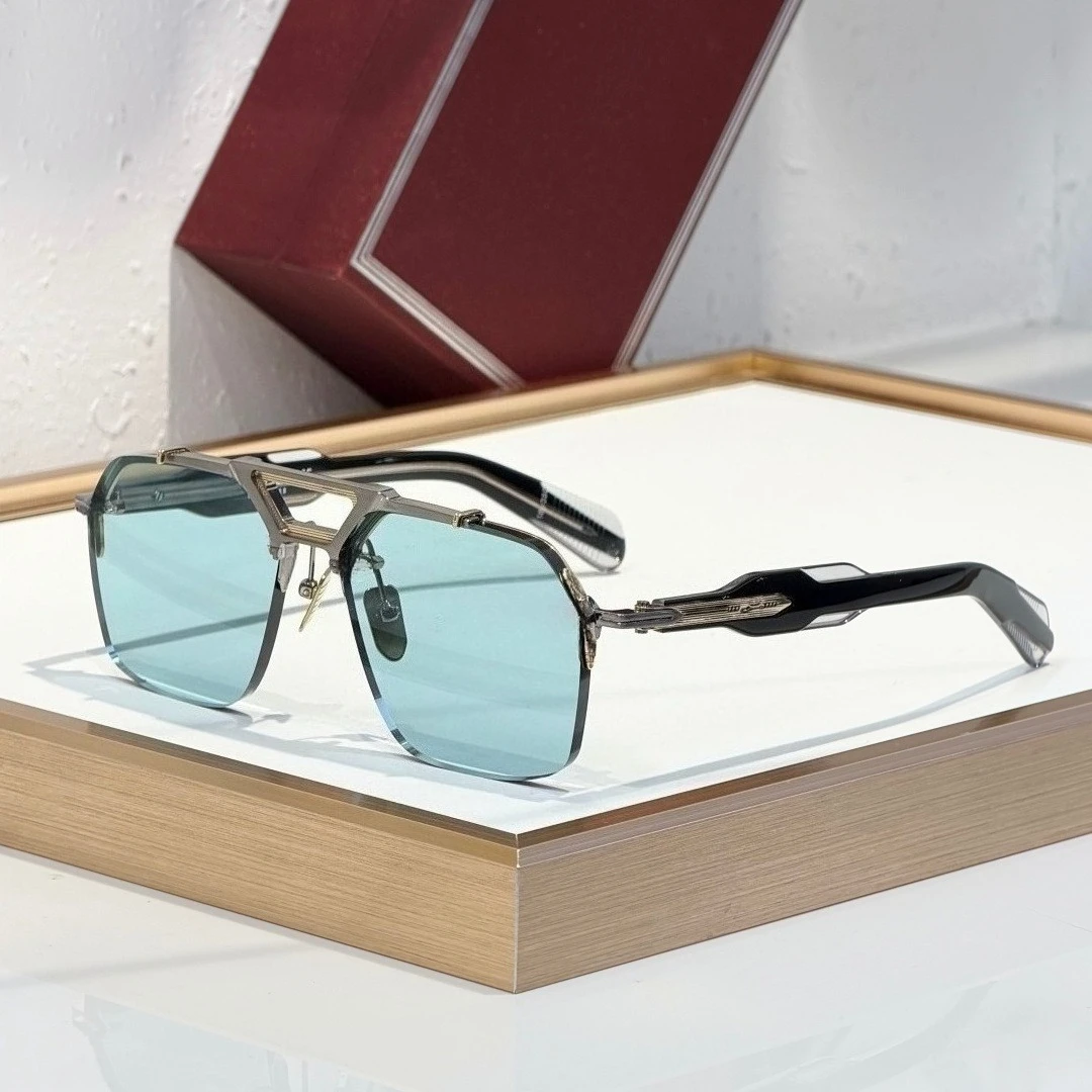 

SILVERTON Oversized Square Sunglasses Thick Metal Frame UV400 Elegant Classic Eyewear Unisex with Case