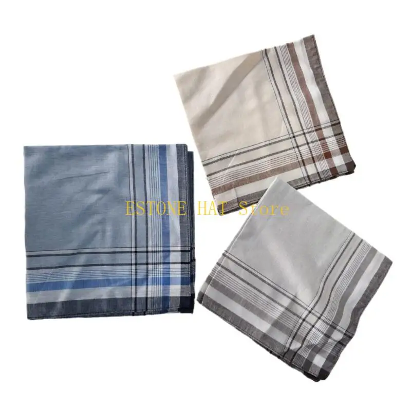 49MF Crochet Cotton Handkerchief Soft Square Towel - close-up view