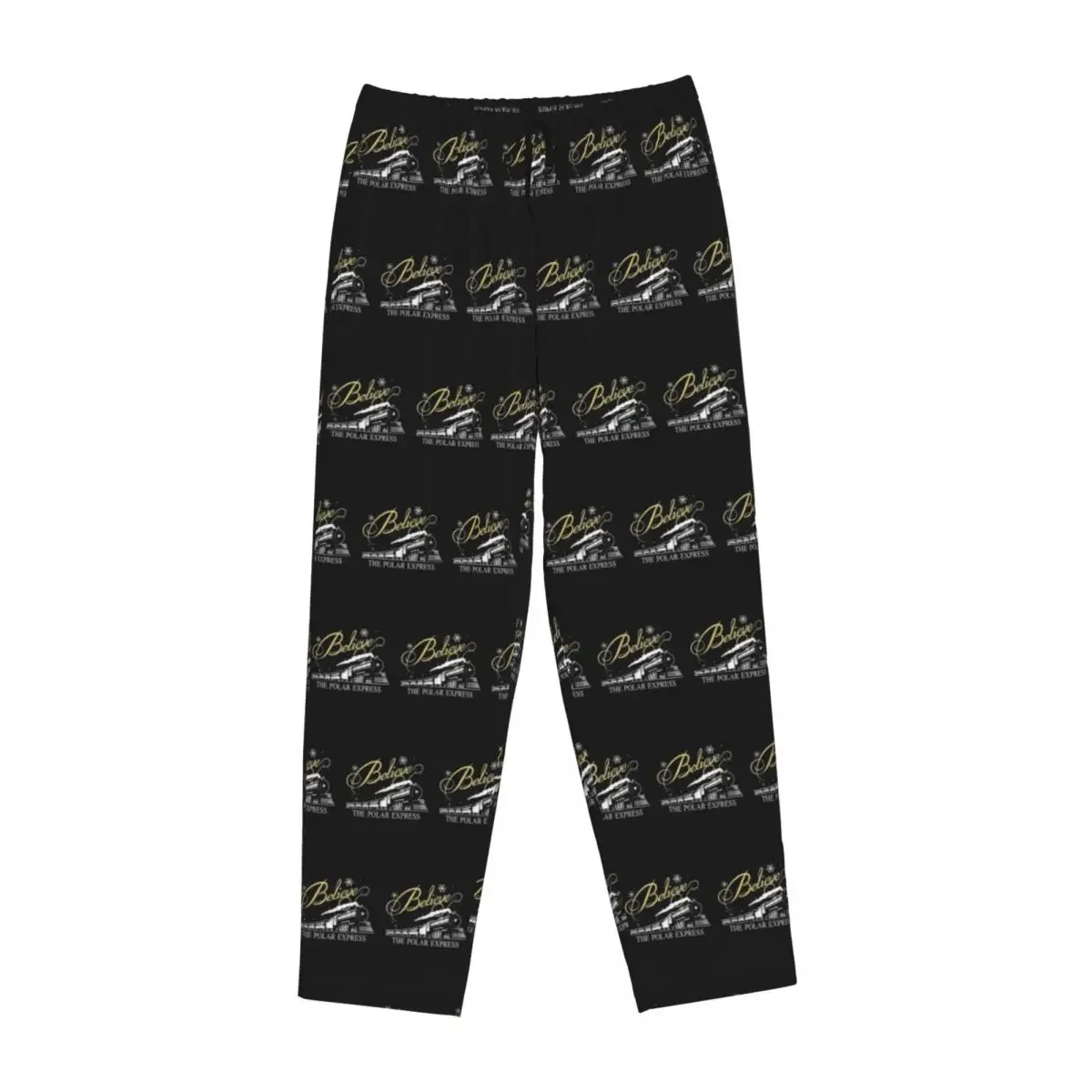 

Custom The Polar Express Women Pajama Pants Lounge Sleep Sleepwear Bottoms with Pockets