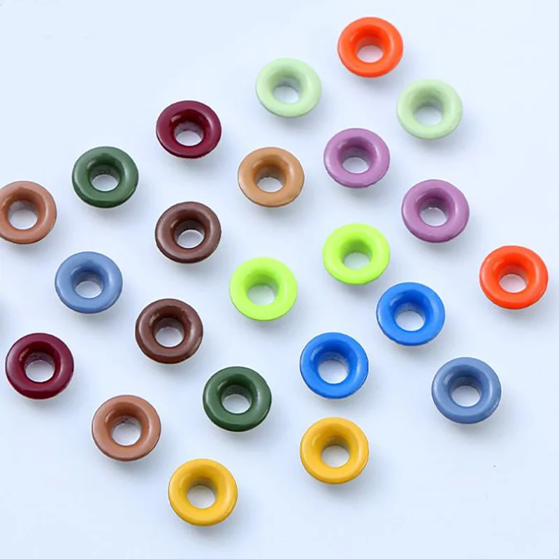 3mm 4mm 5mm 6mm 8mm 10mm Eyelets Washers For Leather Canvas Hole Many Colors For Choice
