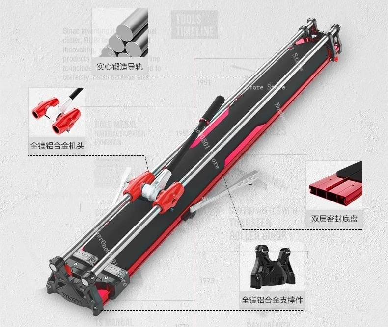 

Manual Tile Cutter for Porcelain Stoneware Floor Tiles Precision Cutting Tool Handheld Tile Breaking Machine DIY Tool