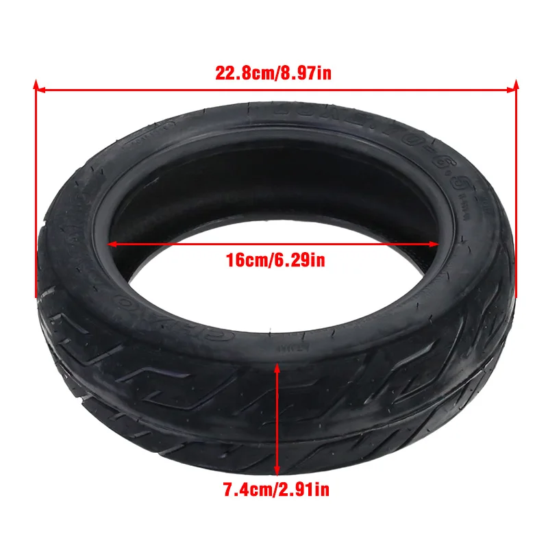 10x2.70-6.5 vacuum tires Thick and durable for electric scooter balance car vacuum tires