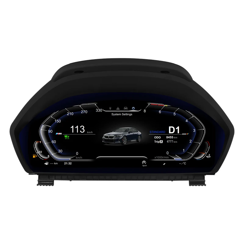 

For BMW 3 Series F30 F31 4 Series F32/F34/F36 LINUX 12.3 inch LCD Speedometer Dashboard Digital Cluster