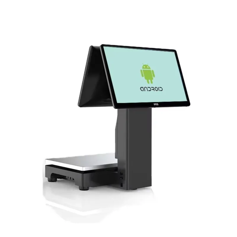 Weighing Double Screen Weighing Print Waterproof Touch Screen Cash Register Scale Pos Cash Register