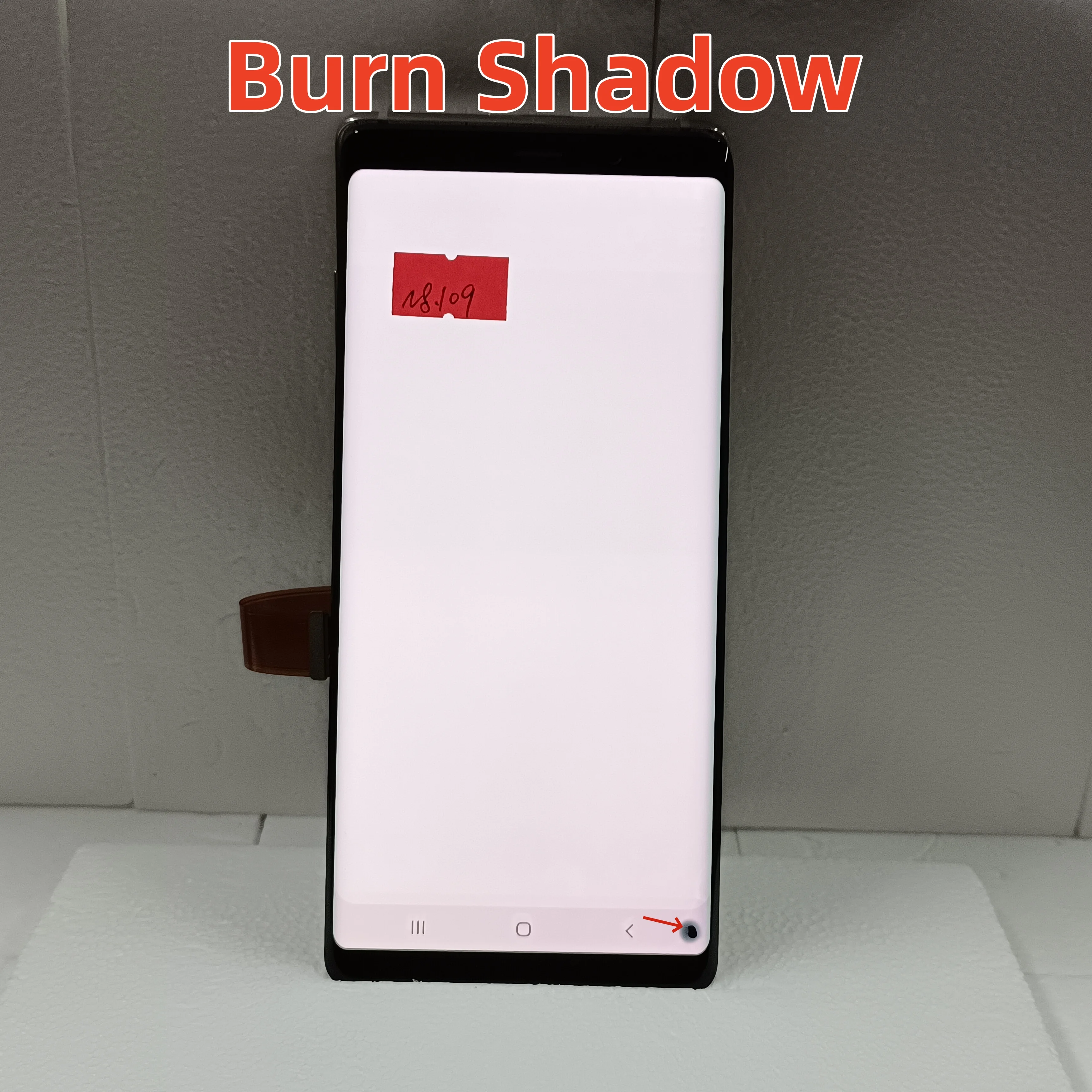 Test al 100% Super AMOLED per Samsung Galaxy Note8 LCD NOTE 8 N950A N950U N950F N950V Display Touch Screen Digitizer Burn shadow