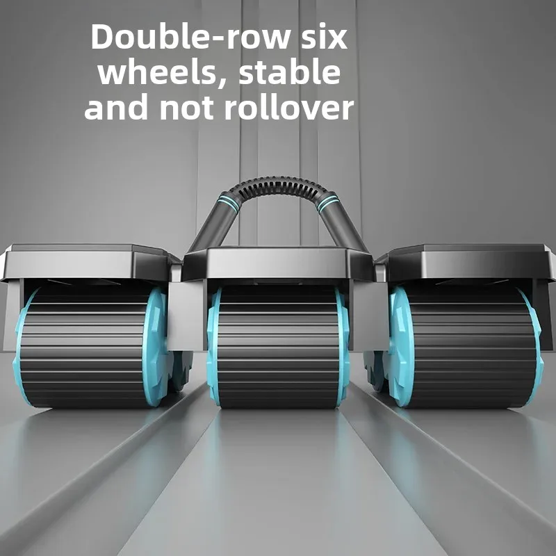 Aliexpress 6‑Wheel Automatic Rebound Ab Rollers, Home Fitness Abdominal Muscle Trainer, Portable Core Workout Exercise Equipment - Aliexpress Deal