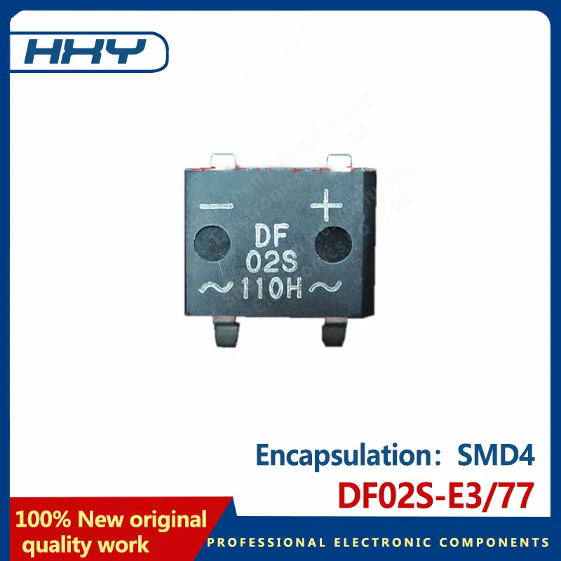 10PCS DF02S-E3/77 SMD4 Patch diode bridge rectifier