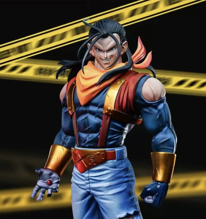 

Dragon Ball Z Artificial Person 17 Pvc Collect Statue Anime Figure Desktop Ornament Decor Gift For Adult Anime Fans Model Toys