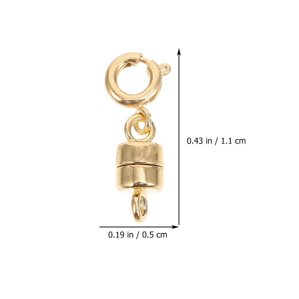 3 Pcs Bracelet Magnet Clasp Magnetic Connectors Making Tool Necklaces Jewelry Clasps Buckle Converter