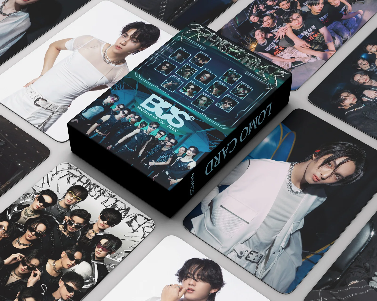 55Pcs/Set BUS Idol Boy New Series Album TRANSFORMER HD Printd Photocards High Quality Postcards Lomo Cards Fans Collection Gifts