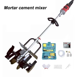 9800W Mortar Cement Mixer Cement Concrete Blender  High Power Equipment Home Lime Sand Paving Electric Mortar Mix Ash Tool