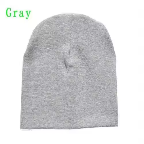 6M-3Y Baby Street Dance Hip Hop Hat Cotton Spring Autumn Toddler Cap Scarf for Boys Girls Winter Warm Solid Color Children - Image 16