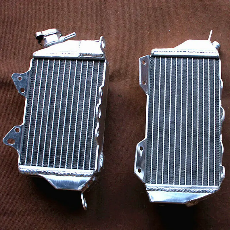 L+R Aluminum Radiator For 1993-1996 Kawasaki KLX650 1993 1994 1995 1996