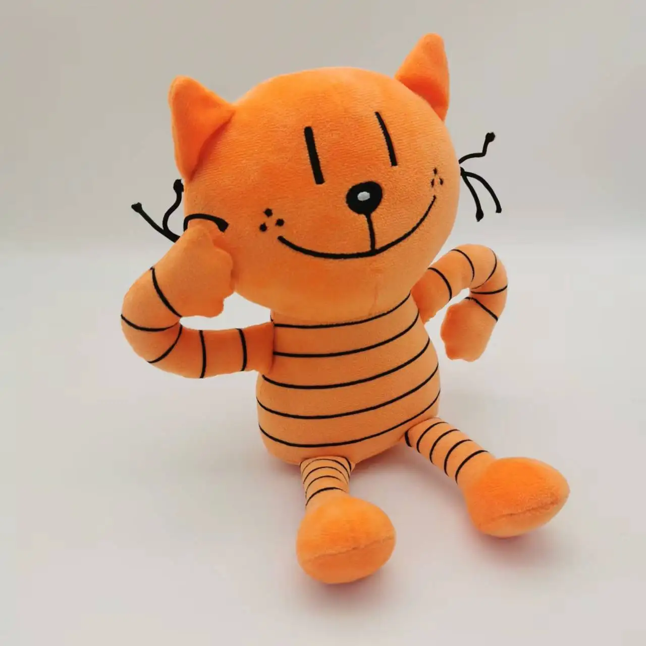New Dog Man Plush Toy Anime Petey Cat Puppy Stuffed Animal Cartoon Plushies Figures Pillow Birthday Gift