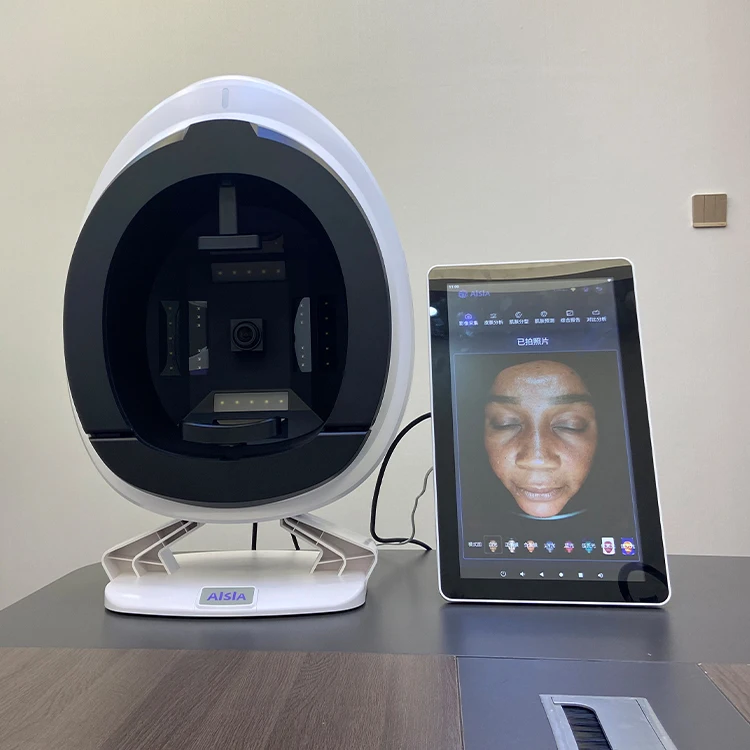 Professional Skin Analyzer Machine Facial 3 D Skin Problem Deep Detection Explaination Machine Facial Skin Analyzer