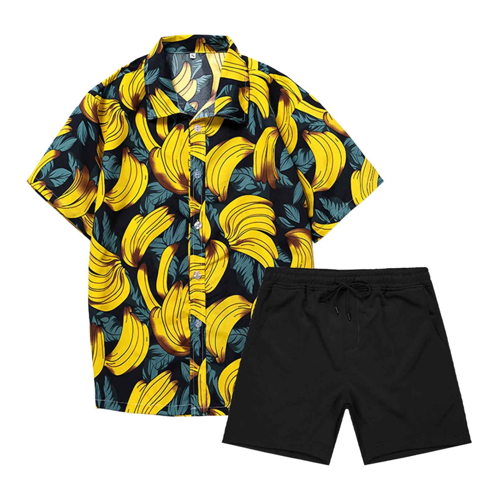 مقلمة البدلة سترة رجالي 2 قطعة عطلة الشاطئ مجموعة القمصان والسراويل دعوى ملابس رجالي سليم صالح تان البدلة #6