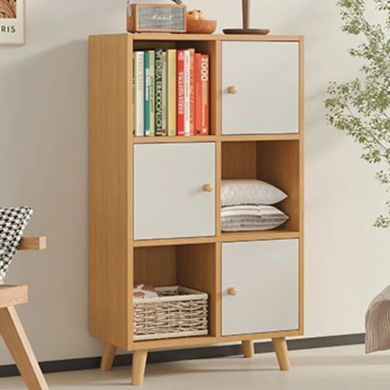 Nordic Wooden Living Room Cabinet Tall Vanity Apothecary Side Mobile Tv Cabinet Drawers Sideboard Szafki Do Salonu Furniture