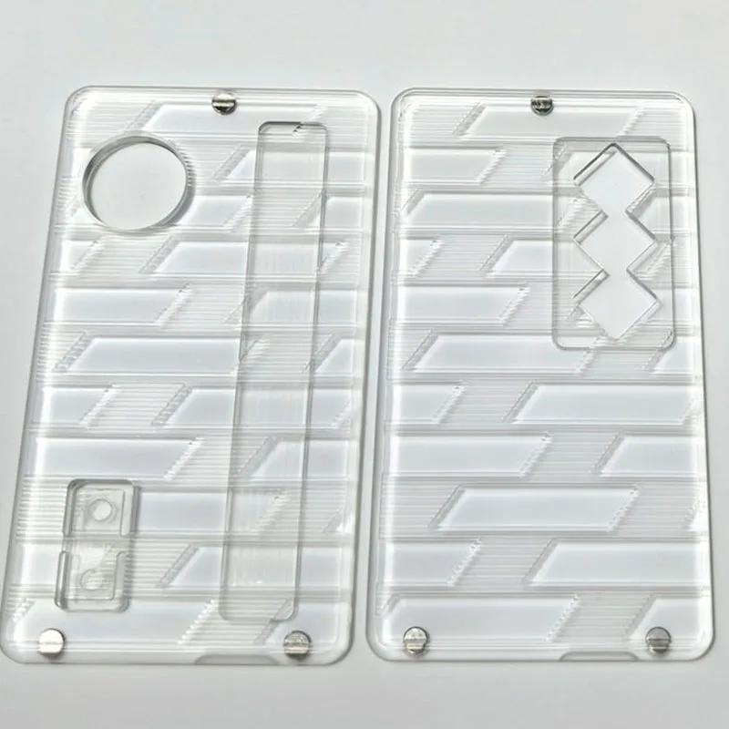 DIY Home Furnishings Accessories ecorative Shelves door panels for Stubby 21700 18650 dotaio x san aio v2 Acrylic Display Stand