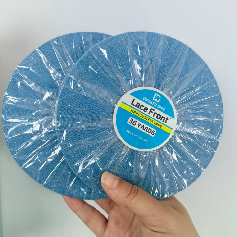 36 jardów 0,8 cm/rolka Ultra Hold samoprzylepna koronkowa peruka taśma cena hurtowa najlepsza jakość koronkowa peruka klej taśma do włosów do peruk