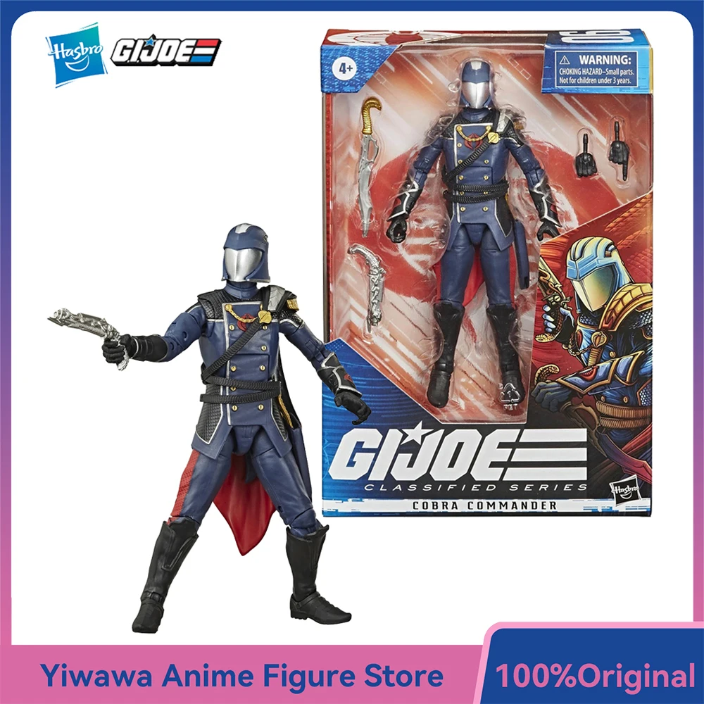 

[In-Stock] Hasbro G.I. Joe Classified Series Cobra Commander 15cm Nice Collectible Action Soldier Figure Model Ornament Toys