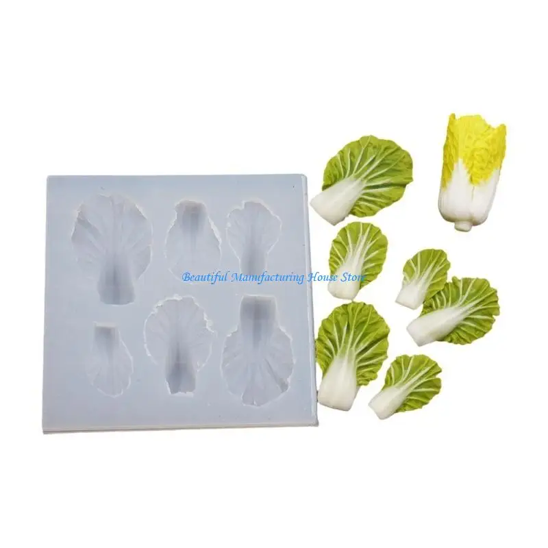 

E56A Flexible Silicone Mould for Creating Miniature Cabbage Leaves