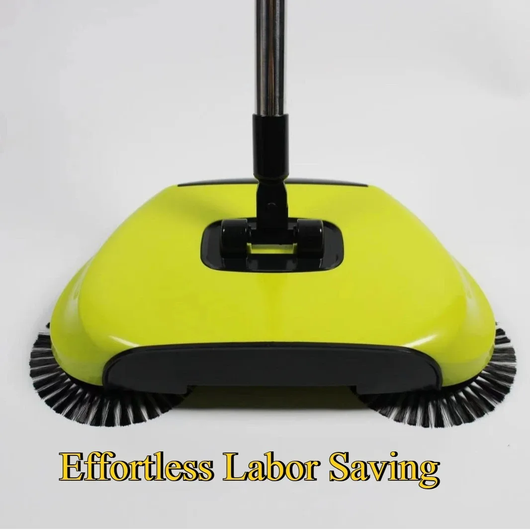 

Набор для уборки: совок и метла с вращающейся головкой, инструмент для легкой и эффективной уборки пола, OEM, на заказ