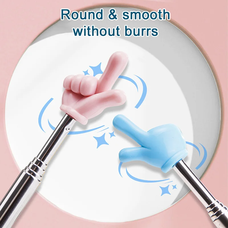 1 قطعة شكل الاصبع مؤشر صغير عصا 21 ~ 68 سنتيمتر قابل للسحب مكتب واللوازم التعليمية أدوات التدريس مؤشر الطالب TMZ