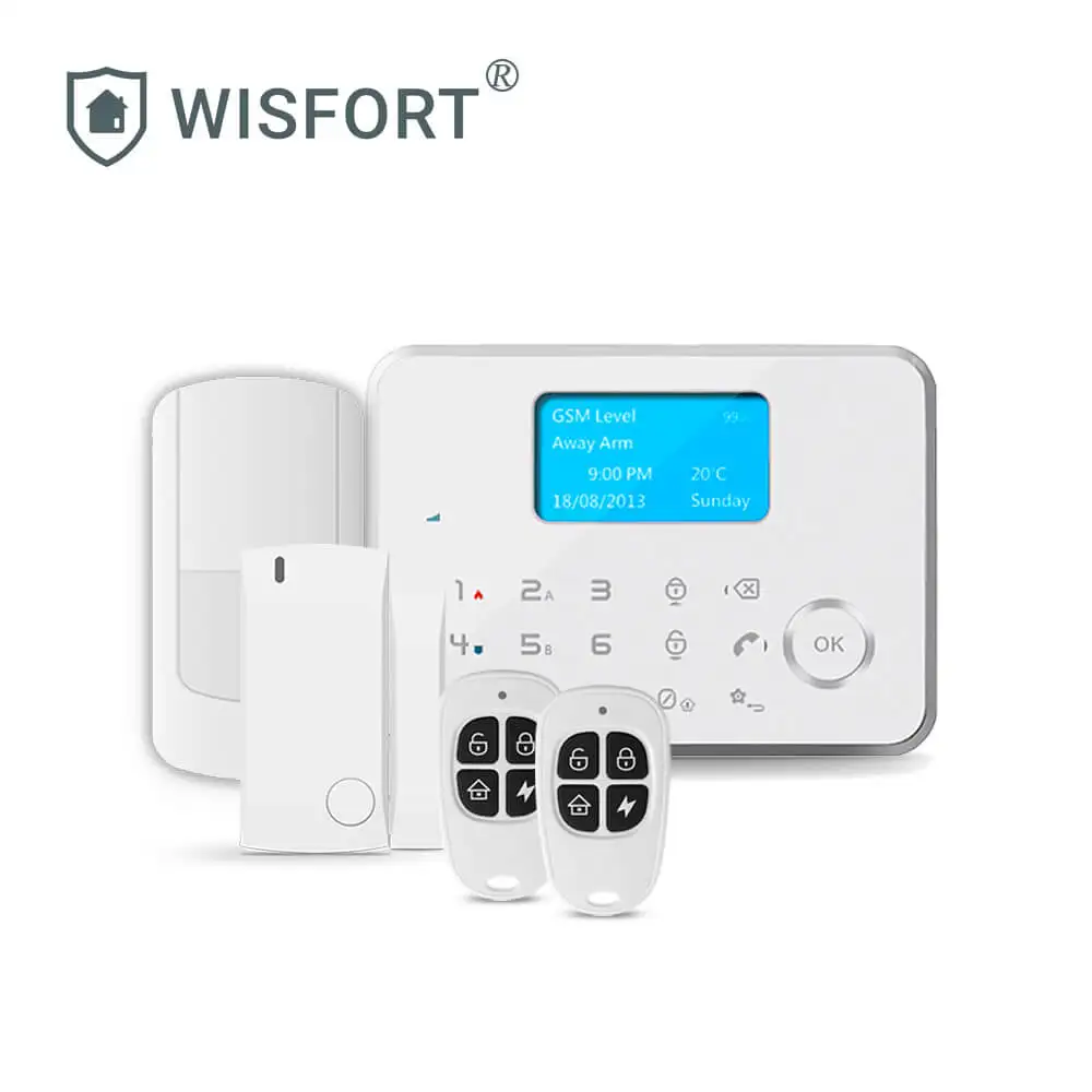 Wireless GSM Alarm System 433MHz Home Burglar Security Alarms