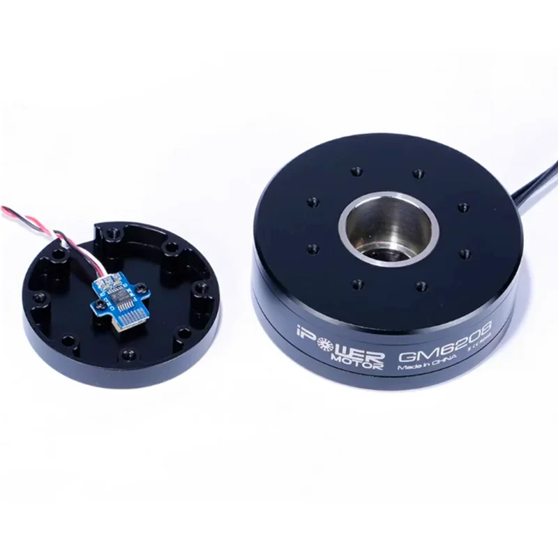20262025 IPower Motor GM6208 150T W/ AS5048A 6208 Hollow Shaft Brushless Gimbal Motor for DSLR / CANON 5D MARKII MARKIII Cameras view 3