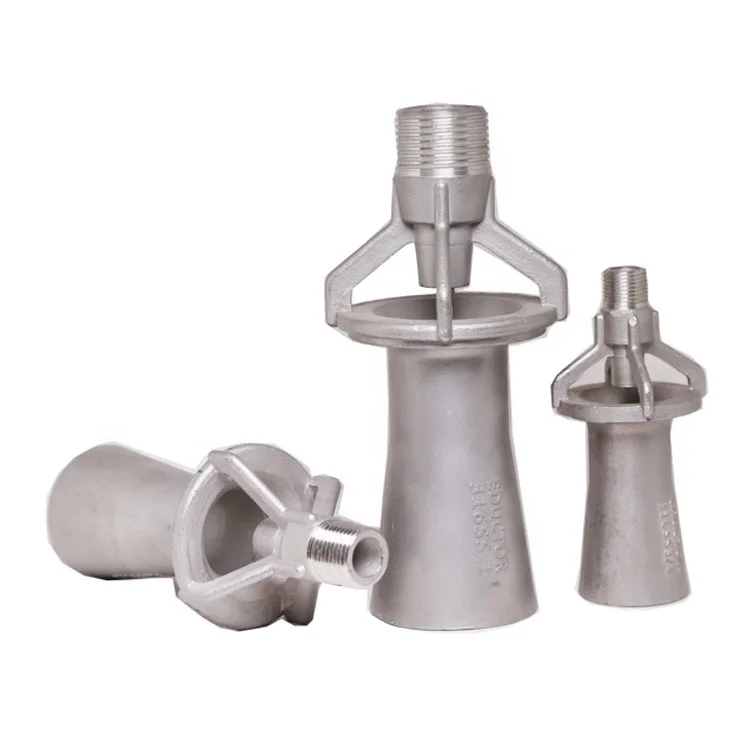 316 Stainless Steel Venturi Mixing Nozzle, Tank Mixer, Coating Nozzle, Venturi Education, 1/4 