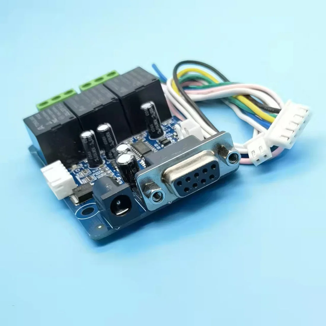 3 relay output 4 switch input module RS485/RS232 MODBUS identification AB phase PY-211