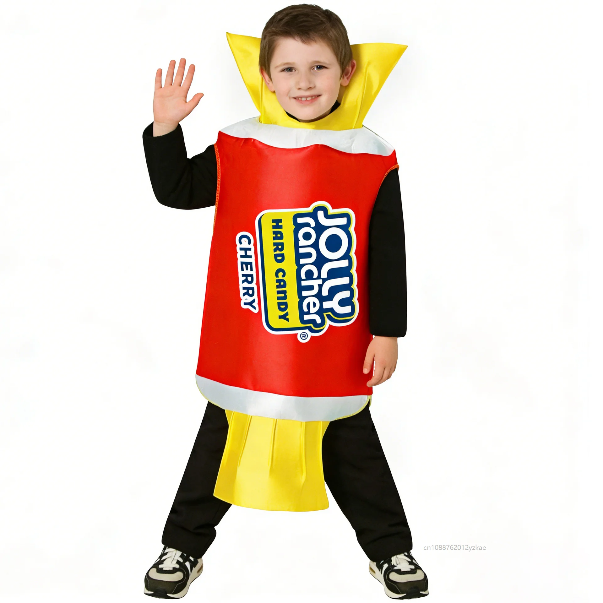 Unisex Niña Red Candy Halloween Performance Fancy Dress Up Food Theme World Book Day Outfit Niño Fruit Candy Shape Costume 2026