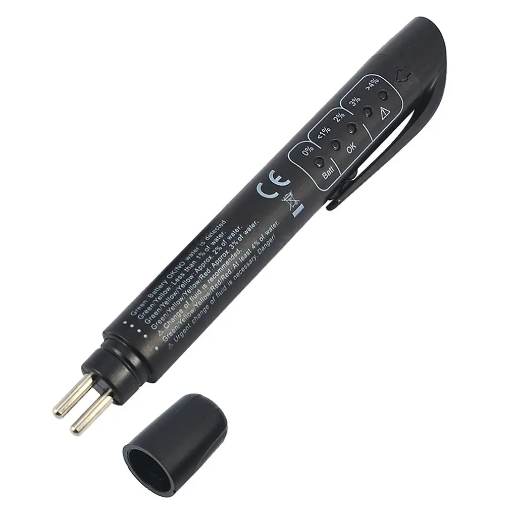 Oil Quality Check Pen LED Brake Fluid Tester Automotive Test Pen Universal Vehicle Tool for Garage