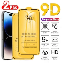 2-1Pcs Tempered Glass Screen Protector For Samsung M54 M55 M53 M52 M51 M31 M16 M15 M14 M32 S25 Ultra S24 S23 Plus S22 S21 S20 FE