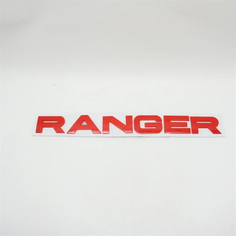 Rear Trunk Styling Sticker Letter Logo Emblem Tail Nameplate Decal For Ranger PX MK2 MC