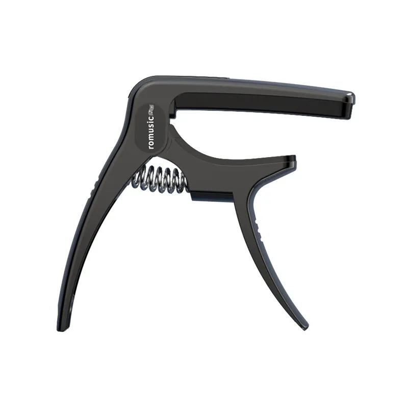 Romusic Guitar Capo, Capo Black and Rosewood Capo Guitar Clamp Guitar Kapo for Acoustic and Electric Guitar