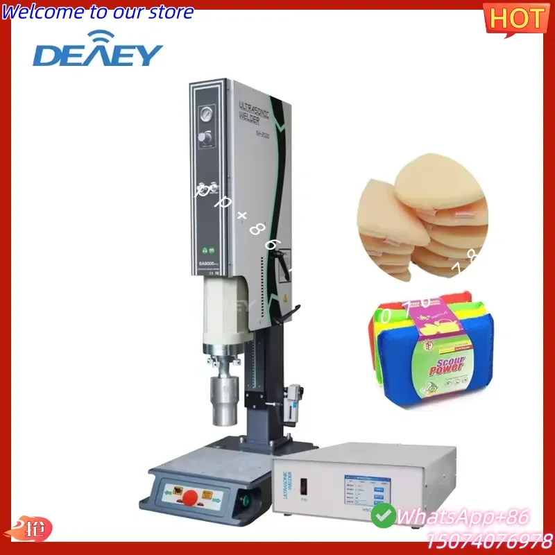 2026 15khz 2600w Digital Ultrasonic Plastic Welder Equipment Welding Machine for Sponge Pad Padding