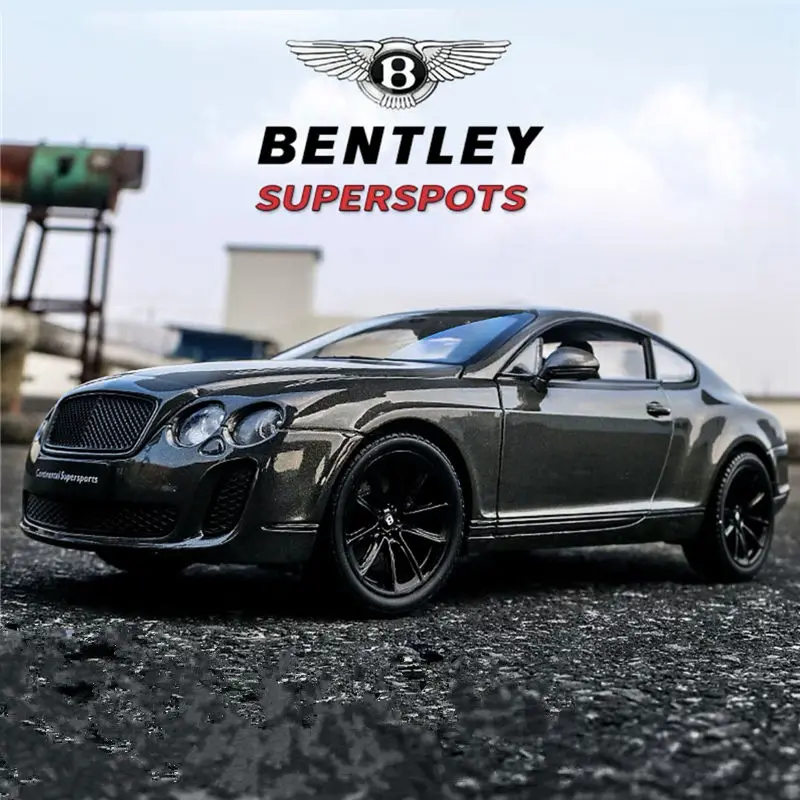 

WELLY 1:24 Bentley Continental Supersports GT Coupe Alloy Luxy Car Model Diecasts Metal Vehicles Car Model Simulation Kids Gifts