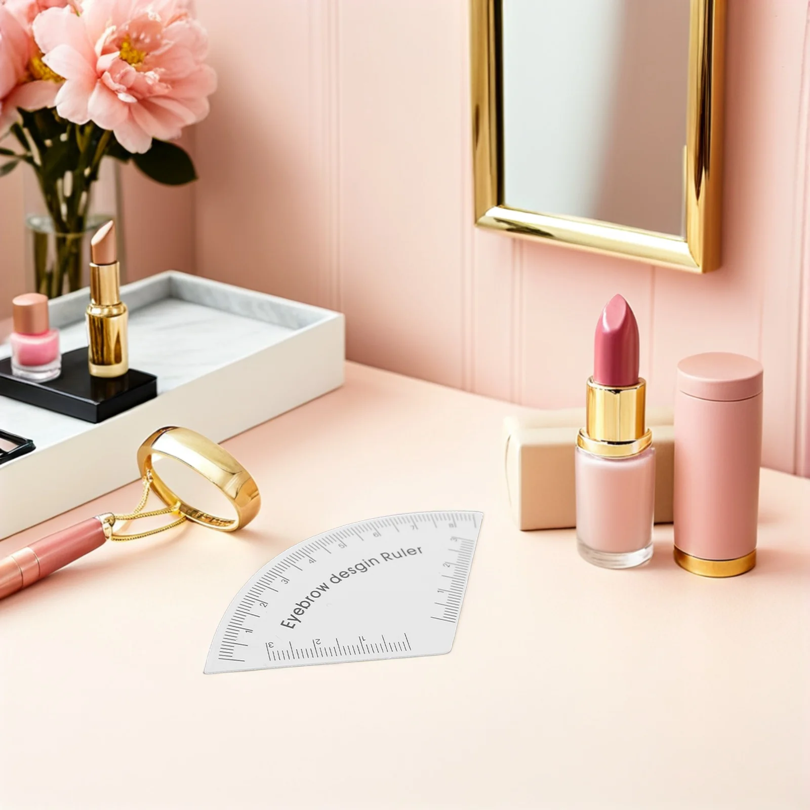 

2Pcs Eyebrow Guide Shaper Precise Mapping Ruler Reusable PVC Makeup Brow Stencil Tool Fast Symmetry Drawing Aid for Professional